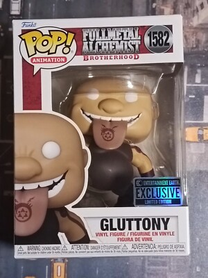 Gluttony 1582 Entertainment Earth Exclusive Fullmetal Alchemist Funko