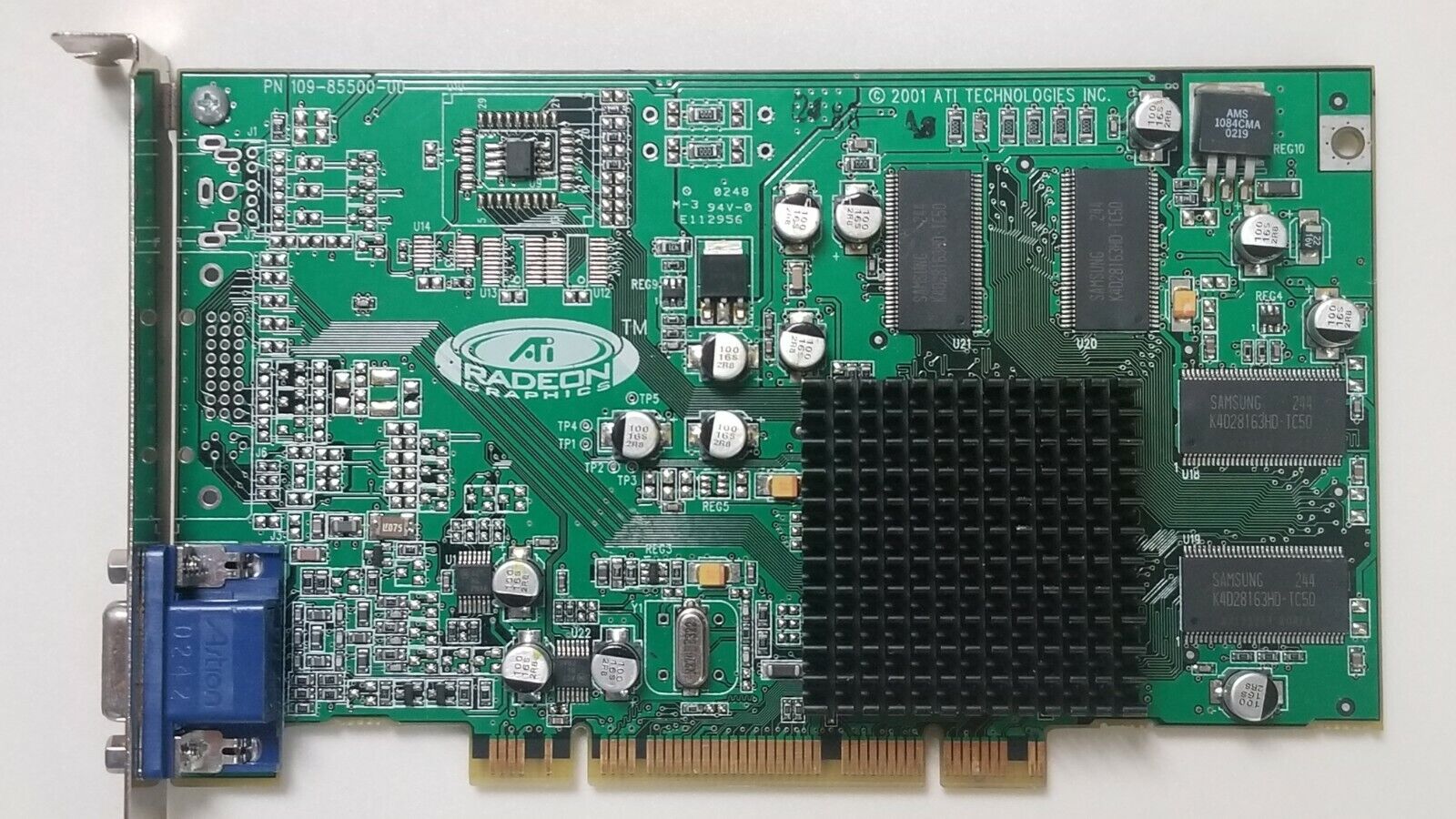 ATI Radeon VE RV100 64MB VGA DVI PCI DOS RETRO GAMING VIDEO CARD WORKING  #R20