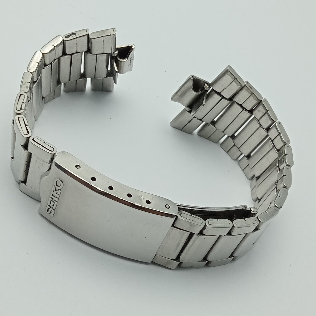 10 mm Seiko Z215 Stainless Steel Vintage Men's Watch Bracelet