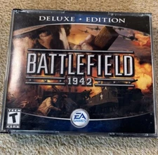 Battlefield 1942 Deluxe Edition (PC, 2002, 3-Disc Set) Original Case w/ Key Code