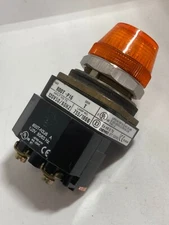 ALLEN BRADLEY 800T-P16A PILOT LIGHT 120V 50/60HZ AMBER SERIES T
