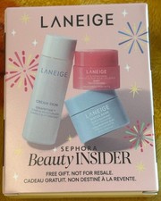 BRAND NEW Laneige Sephora Beauty Insider Birthday Gift Set THREE ITEMS TOTAL
