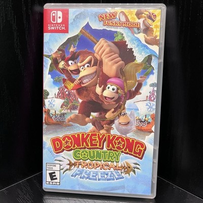 Nintendo Switch Donkey Kong Country Tropical Freeze Tested Complete CIB