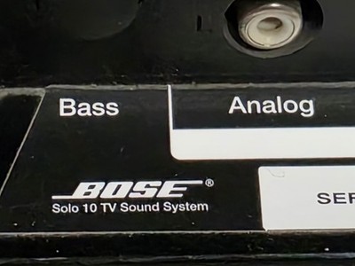 Bose Solo 10 TV Sound System Home Theater Speaker - Tested