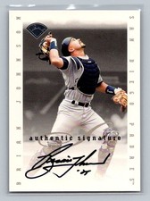 1996 Leaf Signature Series Signatures Update Brian Johnson Auto San Diego Padres
