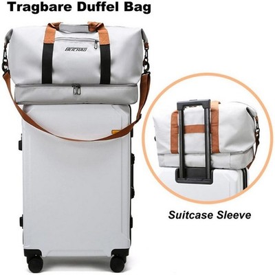 Reisetasche Groß Sporttasche Herren Damen Reisetaschen mit Nassfachund Schuhfach