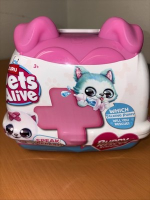 ZURU Pets Alive Puppy Rescue Surprise Box   Talking Plush Toy NEW Sealed