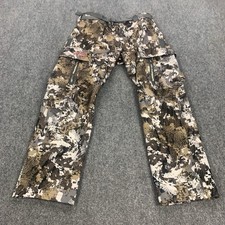 Sitka Equinox Pants Mens 40x32 Optifade EV II Camo Softshell Hunting Outdoor