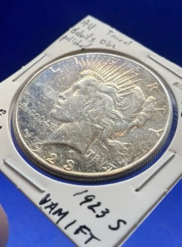 1923-S Peace Toner AU Details Vam 1ft