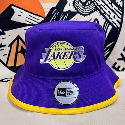 Los Angeles Lakers Men's Outdoor Casual Purple Bucket Hat