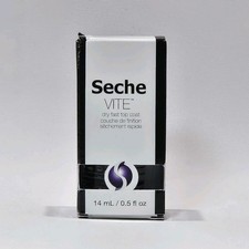 Seche Vite Nail Polish Top Coat, Clear, 0.5 fl oz