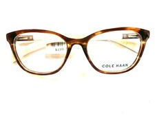 COLE HAAN Eyeglasses CH5019 200 BROWN HORN 52-16-135