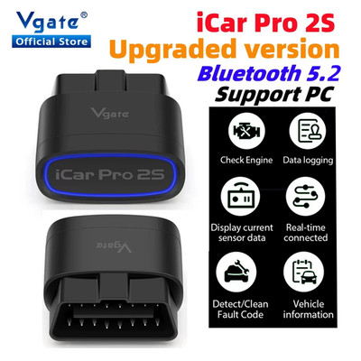 OBD2 Bluetooth Diagnosescanner Android iOS PC ELM327