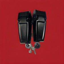 2006-2010 Jeep Commander Rear Window Lift Gate Glass Hinge Set Oem Black Suv 2006-2010 Jeep Commander Rear Window Lift Gate Glass Hinge Set Oem Black Suv