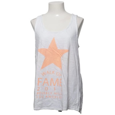 Frog Box, Tank­top, Größe: 42, Weiß, Baumwolle, Print, Damen #Ro5