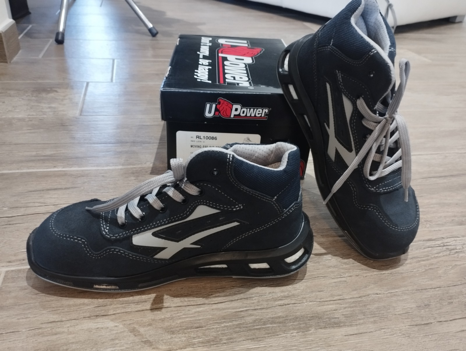 Scarpe antinfortunistiche UPower Moving Esd S1P SRC Red Lion ALTE Nr 40 NUOVE