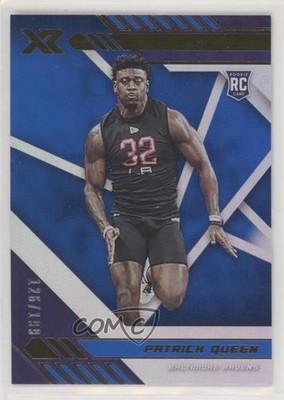 2020 Panini XR Rookie Blue 126/199 Patrick Queen #153 Rookie RC z7h