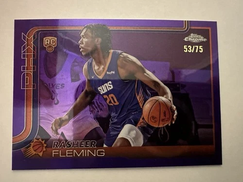 2025 Topps Rasheer Fleming Base (Raw)
