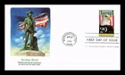 DR JIM STAMPS US COVER SAVINGS BONDS 50TH ANNIVERSARY FIRST DAY ISSUE FLEETWOOD