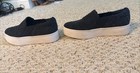 Vince Warren Navy Woolen Platform Slip On Sneakers Size 7.5M Shoes Womens — photo 5