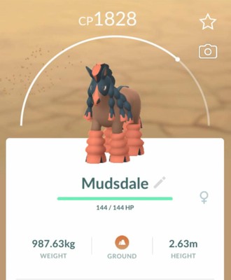 Pokemon Go - Mudsdale (Mudbray Evolution) | Trading
