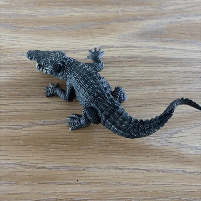 Schleich CROCODILE 2007 Animal Figure Retired 7  Big Croc! Alligator 14378