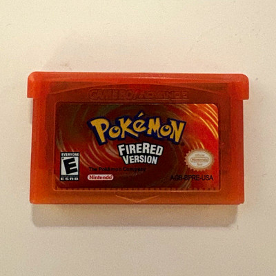 Nintendo Pokémon FireRed Version Nintendo Game Boy Advance NTSC-U/C AGB-BPRE-USA