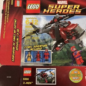 Lego Marvel Superheroes Empty Boxes 6866 76017