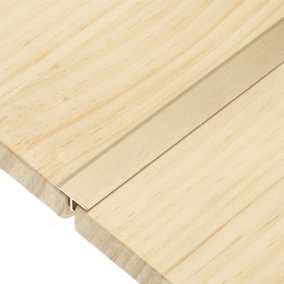 3Pcs T-Molding Transition Strips, 2.95 ft x 0.59 Inch, Brushed Bronze