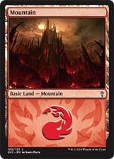 1x Mountain (105) LP, English MTG Ravnica Allegiance: Guild Kits