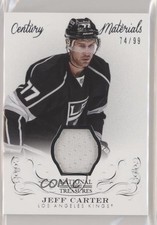 2013 Panini National Treasures Century Materials 74/99 Jeff Carter #CM-JFC 5x8