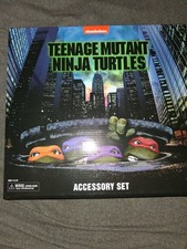 Neca Teenage Mutant Ninja Turtles Accessory set 1990 TMNT movie exclusive