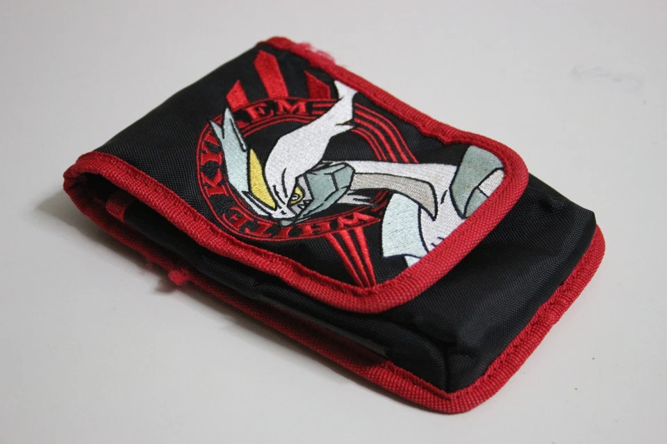 Bolsa de transporte Pokemon branca Kyurem - Vermelha / Preta para Nintendo 3DS do Japão - Imagem 4 de 4