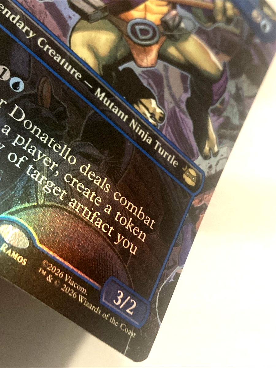 MTG Donatello, Gadget Master (Borderless Foil) Teenage Mutant