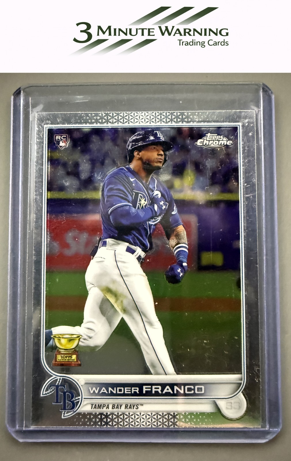 2022 Topps Chrome Sonic #35 Wander Franco Refractor