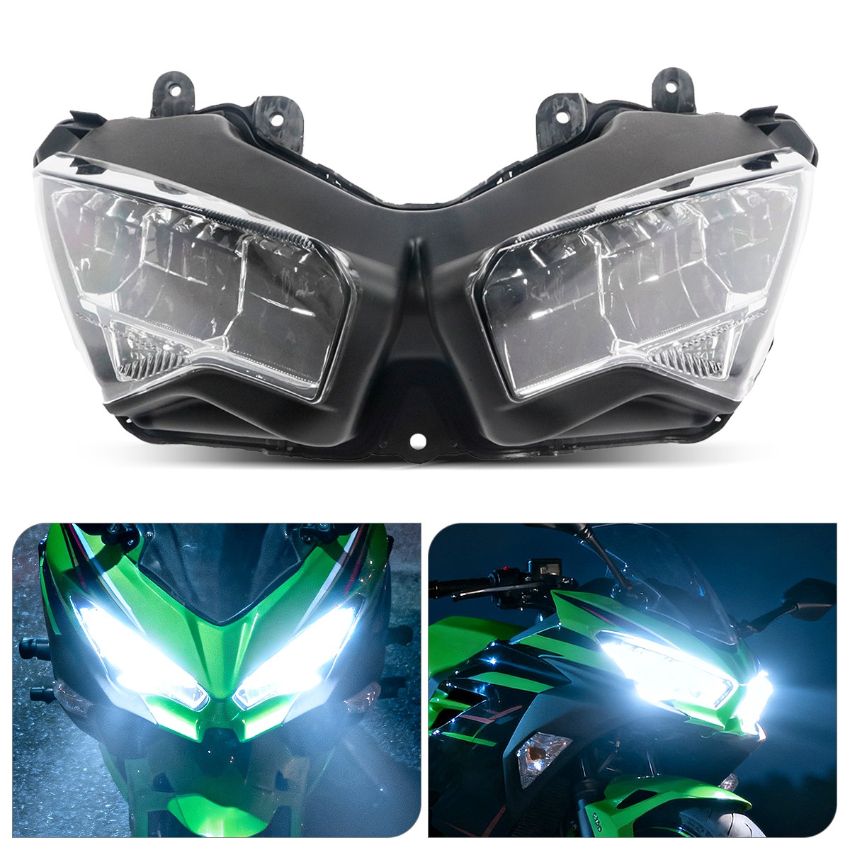 Front Headlight Lamp Assembly For Kawasaki Ninja ZX-25R 2021 Ninja