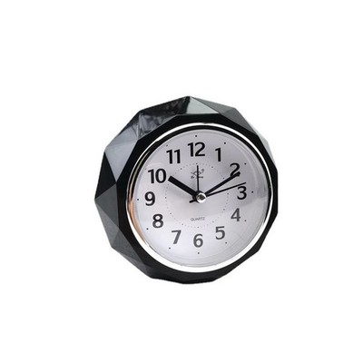 Rosa Luxus Wecker mit Dual Sound Alarm und leisem Uhrwerk für Schlafzimmer