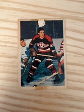 1953-54 Parkhurst #78 Al Dewsbury - Chicago Blackhawks (invJ2)