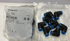 [Lot of 18] FESTO QSL-6 153071 PUSH-IN ELBOW CONNECTOR 6MM - NEW