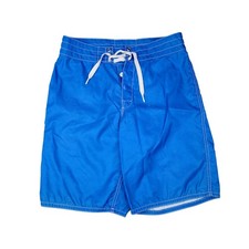 Birdwell Beach Britches Mens 31 Blue Nylon Board Shorts USA Made Flaws Read 