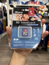 Memorex SD Travelcard Flash Memory Card 1 GB 2006 SD Devices Brand New In Pack