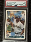 1991 Front Row Ken Griffey Jr Charter Member Ken Griffey Jr #7 PSA 9 MINT HOF
