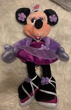 Disneyland Resort Minnie Mouse Plush Stuffed Animal Toy Doll Disney Parks Store