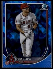 2025 Bowman Chrome Sapphire Mike Trout #27