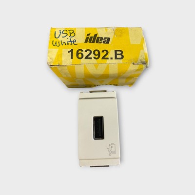 Vimar Idea 16292 USB Supply Unit (White) 5V/1.5A - Lightly Used