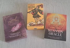 Pocket Tarot Original 1909 Waite/Smith 78 Card Deck Soul Truth Kuan Yin Oracle