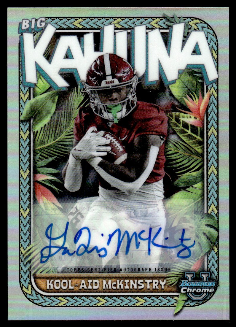 2023 BOWMAN UNIVERSITY CHROME BIG KAHUNA KOOL-AID MCKINSTRY AUTO SP RC/150
