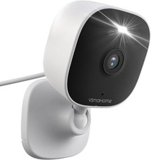 1PC 4MP WiFi Security Camera System Outdoor,Night Vision 2-Way Audio Alexa