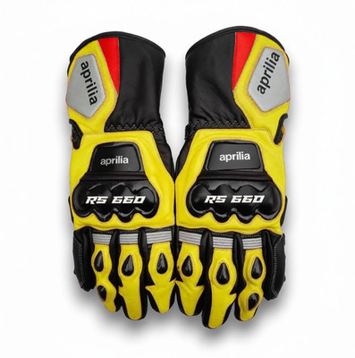 Aprilia MotoGP Motorcycle Racing Gloves Stylish & Protective Gloves