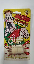 Vintage Original 80s UK FUNNYMAN PRANK Blood Cubes Blister Unopened NEW
